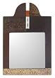 Wood mirror, 'Royal Beauty' Wood mirror, 'Royal Beauty'