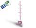 Lohasrus Kids Coat Tree 15047 - Non-toxic Dual Painted MDF and Hardwood, Indoor, 49-1/2 '' H, for ages 2 to 8, Free Drawing Book