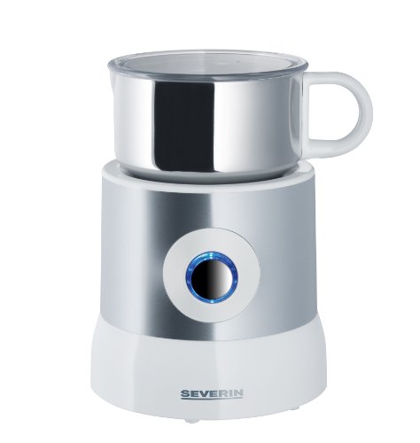 Severin 9684 Émulsionner de Lait Chauffant 500 W 500 ml Argent / Blanc