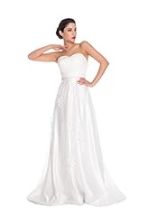 Sweetheart Applique Sleeveless Bodycon Dress/Wedding Dress  with a Chapel Train 