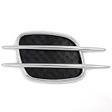 3M Adhesive Auto Trim Black Chrome Air Scoop Hood Flow Intake Side Vent Cover Fender... by Astra Security