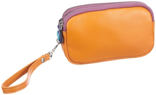 Gabs GMONEY GFOLDER-1, Damen Portemonnaie, Orange (arancio+viola 2416), 13x8x3 cm (B x H x T)