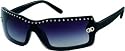 Ladies Italian Designer Sunglasses 8010 Black