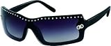 Ladies Italian Designer Sunglasses 8010 Black