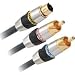 Monster 128072-00 S-Video with RCA Audio Cable Kit (2 meters)