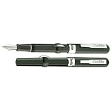 Conklin Mark Twain Crescent Midnight Blk Fountain Pen F