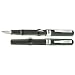Office Products : Conklin Mark Twain Crescent Midnight Blk Fountain Pen M