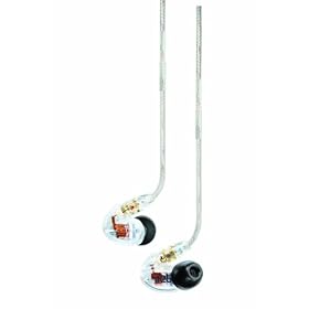 Shure SE425-CL Dual High-Definition MicroDriver Earphone with Detachable Cable (Clear) by 