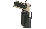 New BlackHawk CQC SERPA XIPHOS Belt Holster Right Hand Black Colt Govt Carbon Fiber 414503BK-R