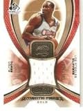 2005-06 SP Game Used Authentic Fabrics Gold #EB Elton Brand - Los Angeles Clippers (Piece of Authentic Jersey - Serial #d to 100) (Basketball Cards)