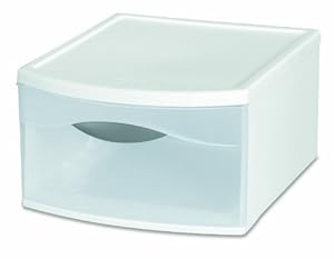 clear view storage bins