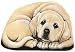 Yellow Labrador Retriever Puppy Dog Pupperweight Paperweight Pupper Weight
