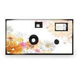Buy 10 Pack Floral Wedding Background Wedding Disposable Camera 27 Expos ASA 400 with...