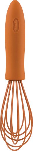 Trudeau 8-Inch Silicone Whisk, Orange