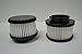 Dirt Devil F9 Vacuum HEPA Filter - 4 Pack - Similar to Dirt Devil Part # 3DJ0360000, 2DJ0360000 - Made by ZVac