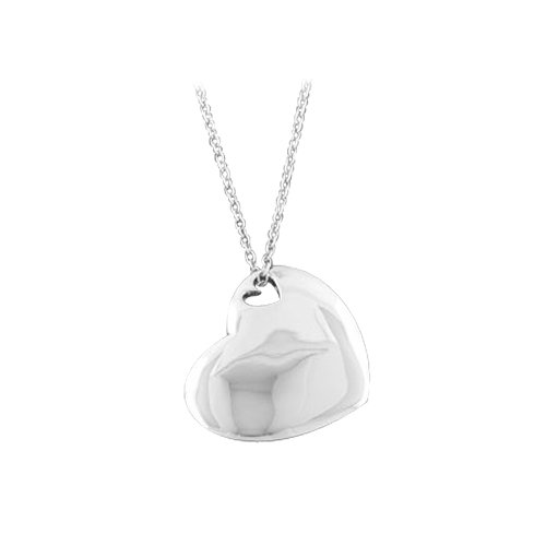 Sterling Silver Heart Necklace