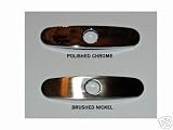 Kitchen Faucet Coverplate Cover Plate Brushed Nickel or Polished Chrome
