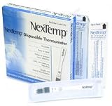 NexTemp Single Use Disposable Thermometers, 100/Box