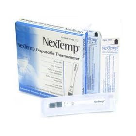 Click here to buy NexTemp Single Use Disposable Thermometers, 100 Box by NexTexp.