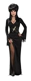 Elvira Full-Length Dress, Black, Standard