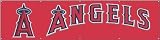 Los Angeles Angels 8 Foot Applique and Embroidered Banner MLB Baseball Fan Shop Sports Team Merchandise