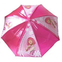 Trademark Collections Lazytown Pink Umbrella
