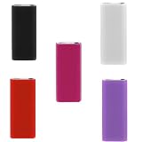 Search : 5 Packs Durable Soft Silicone Skin Cover Cases ( Black + Clear + Red + Hot Pink + Dark Purple ) for Apple ipod shuffle 4GB 3rd generation