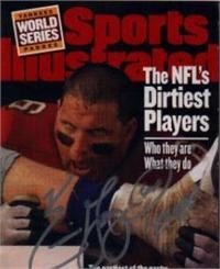 Kevin Gogan Autographed/Hand Signed Sports Illustrated Magazine (San Franciso 49ers)