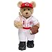 Build-A-Bear Workshop Curly Teddy in Cincinnati Reds Uniform