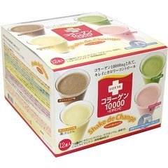 ロッテ　コラーゲン１００００＋ビタミンＣ１０００　シェイクdeチェンジ　１２食入