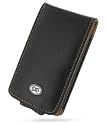 EIXO Luxus Ledertasche für Apple Ipod Touch 2G Flipstyle, Flip-Style Lederhülle, Ledercase, Lederetui, Case, Etui MP3 Player Tasche MP-3 Player