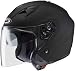313OctxRm9L. SL75  HJC IS 33 MATTE BLACK MOTORCYCLE Open Face Helmet