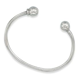 Children's Charm Cuff with Removable Ball End