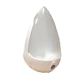 Masterplug Indoor Power NLTD/2-MP Twin-Pack Tear Drop-Shaped Night Lights (White)