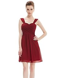 Ever Pretty Ruffles Padded Chiffon Kn…