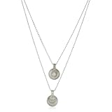 Satya Jewelry Silver Sun And Moon Necklace