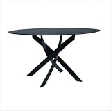 Barone Dining Table Shape: Elliptical, Frame: Chrome