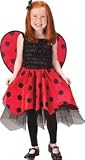 Child Lady Bug Costume Dress with Wings