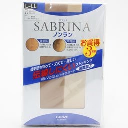 サブリナ ノンラン3足組 ヌードBE LL