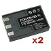 Search : Two (2x) NB-1LH NB-1L Batteries for Canon PowerShot S100, S110, S200, S230, S300, S330, S400, S410, S500