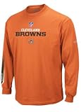 Cleveland Browns Reebok Long Sleeve Equipment T-shirt