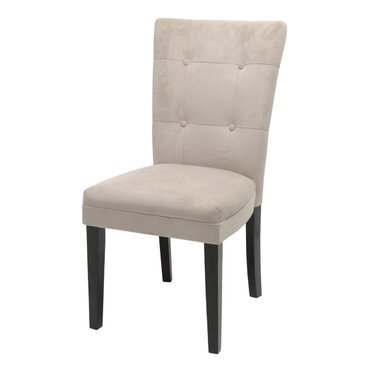 Matinee Parsons Chair with Beige Microfiber Seat [Set of 2]