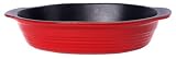 Review Heritage Mint NB18 / Pinnacle Ceramic Non-Stick 2.5 Quart Oval Baker, Red