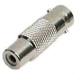 Hosa NBR-321 BNC Female to RCA Female Video Adaptor