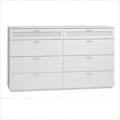 Chelsea Double Dresser in White