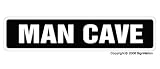 MAN CAVE -Street Sign- room manroom garage funny signs