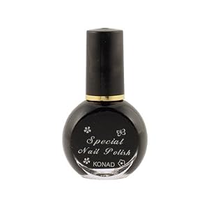 Konad Nail Art Stamping Polish - Black