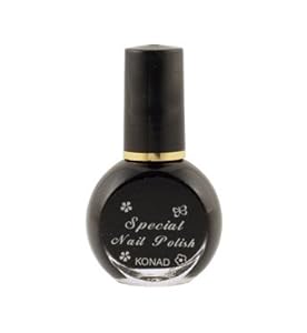Konad Nail Art Stamping Polish - Black
