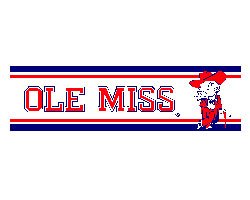 Ole Miss Rebels – Wallpaper Border