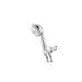 Waterpik DML-653CG 6 Setting Hand-Held Dual Shower Head with Massa- Chrome with Gray Accents